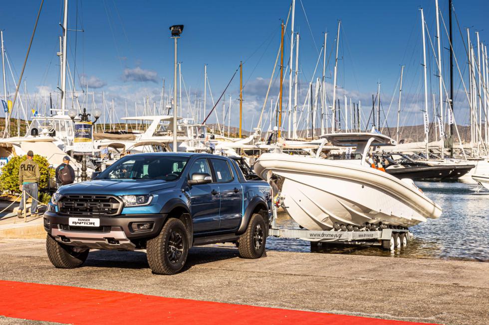 Εντυπωσιακή η παρουσία της Ford στο «Olympic Yacht Show 2022»